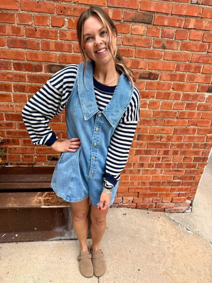 Brooklyn Denim Romper