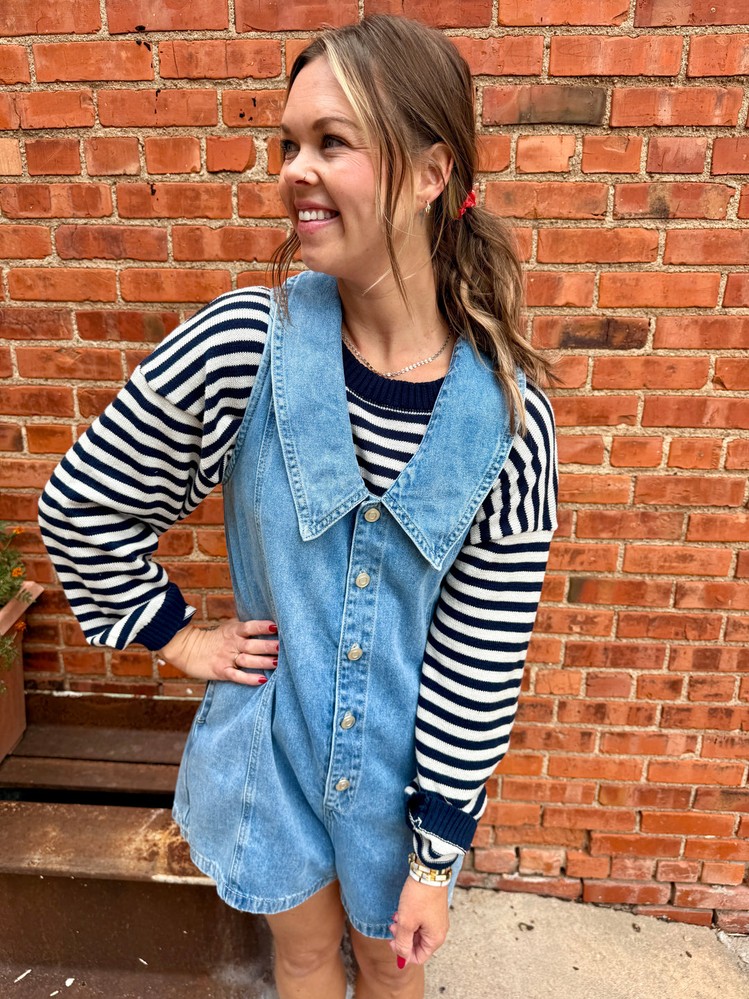 Brooklyn Denim Romper