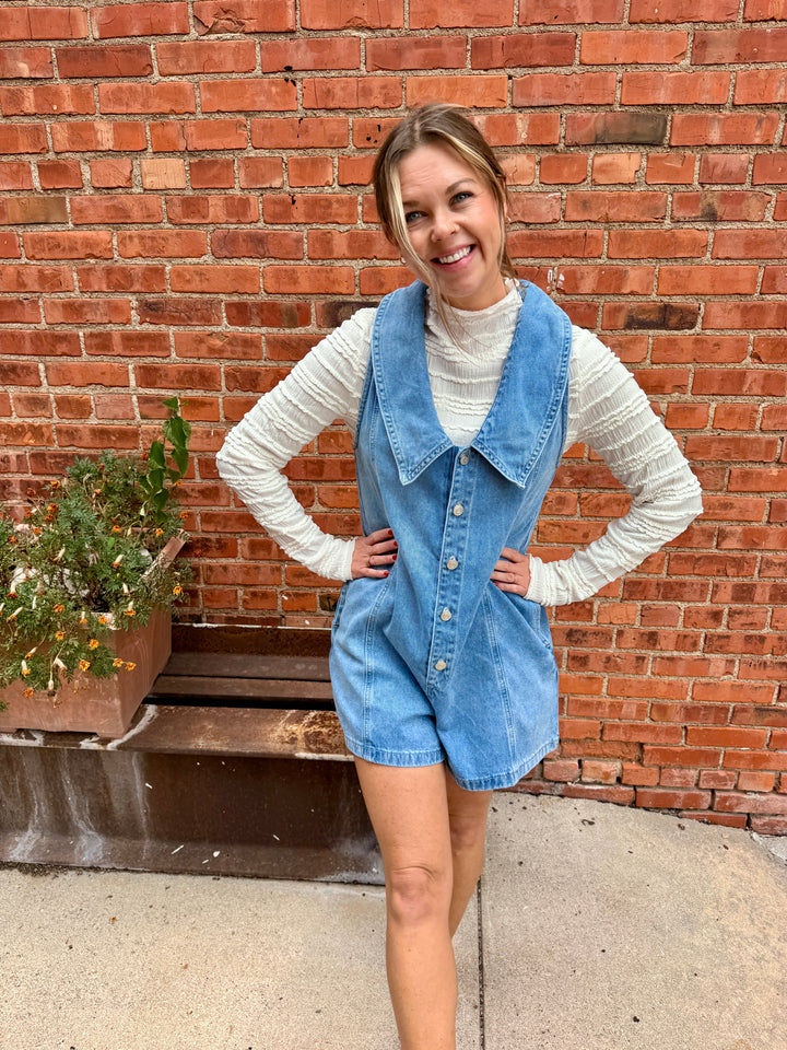 Brooklyn Denim Romper