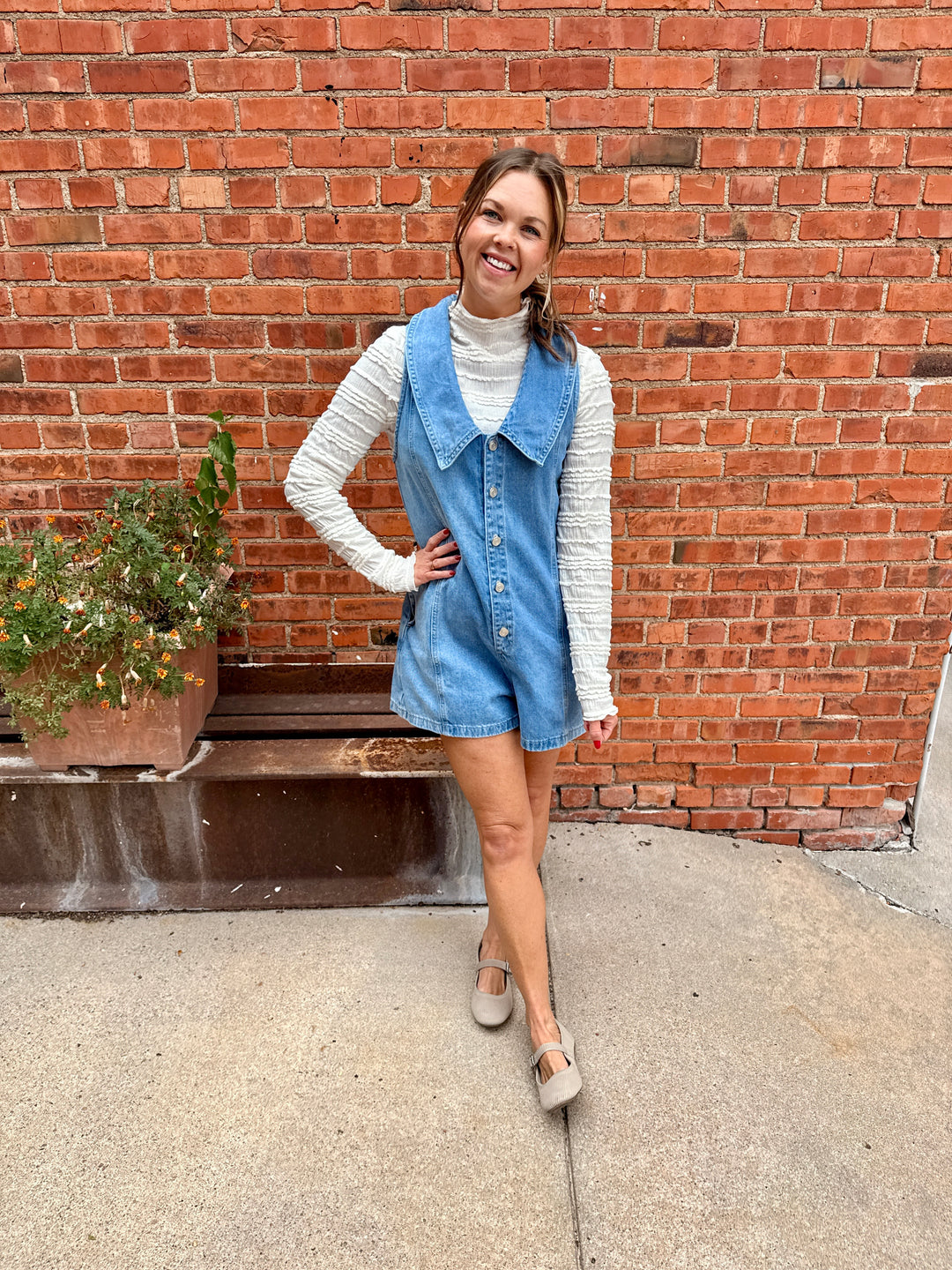 Brooklyn Denim Romper