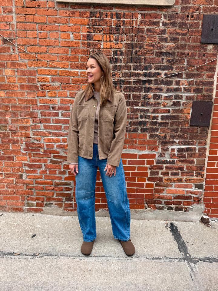 Evelyn Corduroy Barn Jacket