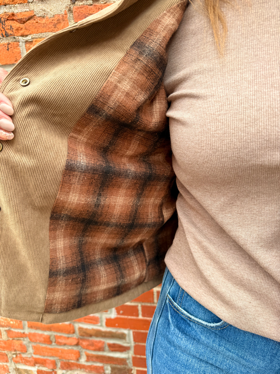 Evelyn Corduroy Barn Jacket