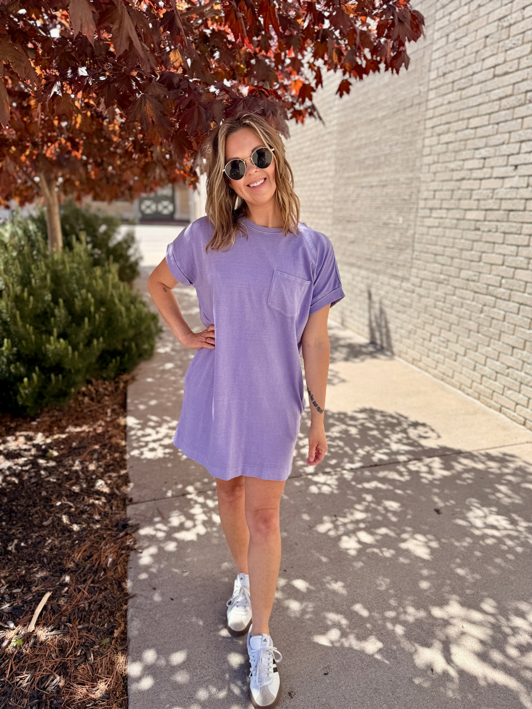 The Desert Dusk T-Shirt Dress