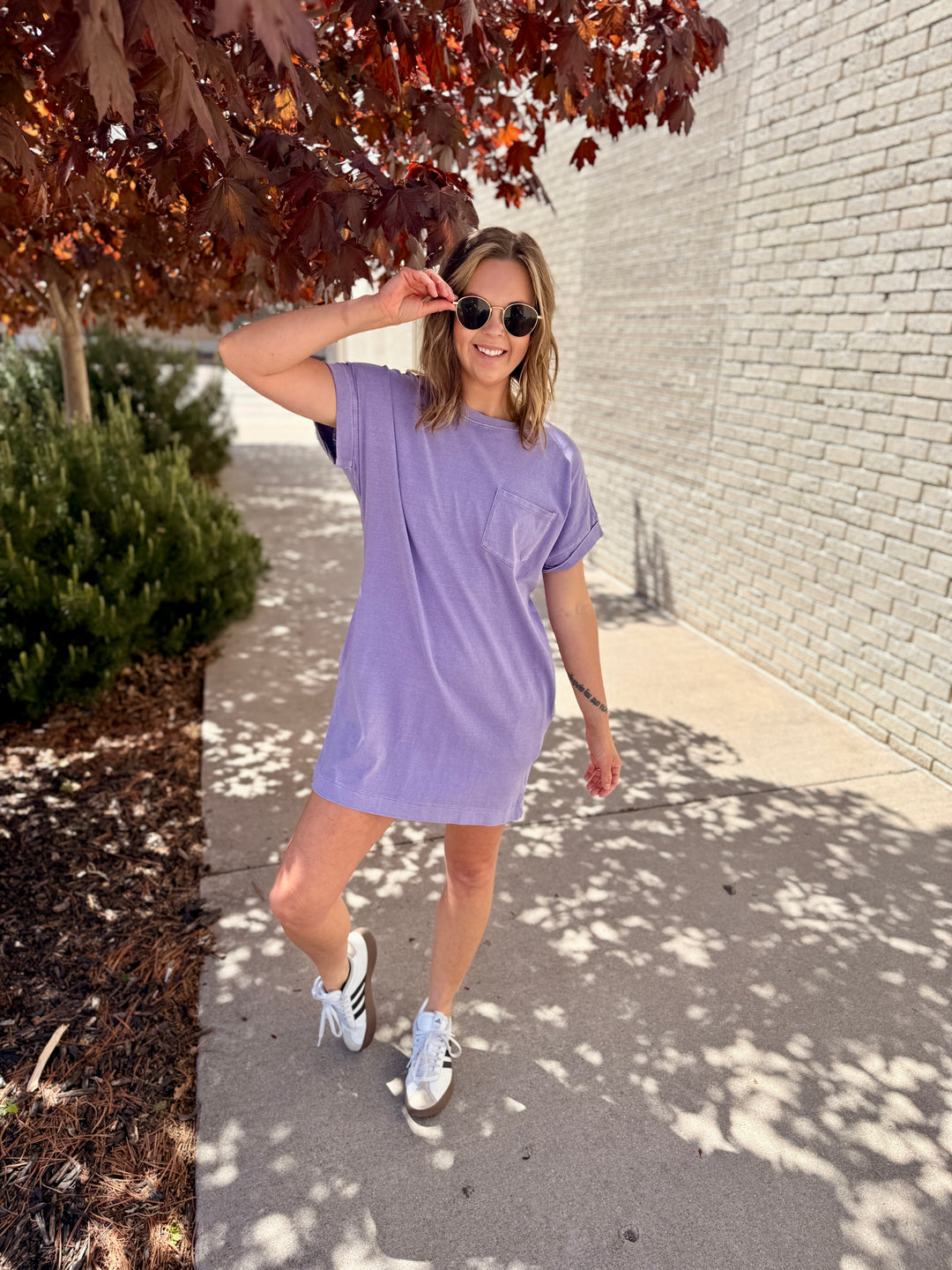 The Desert Dusk T-Shirt Dress