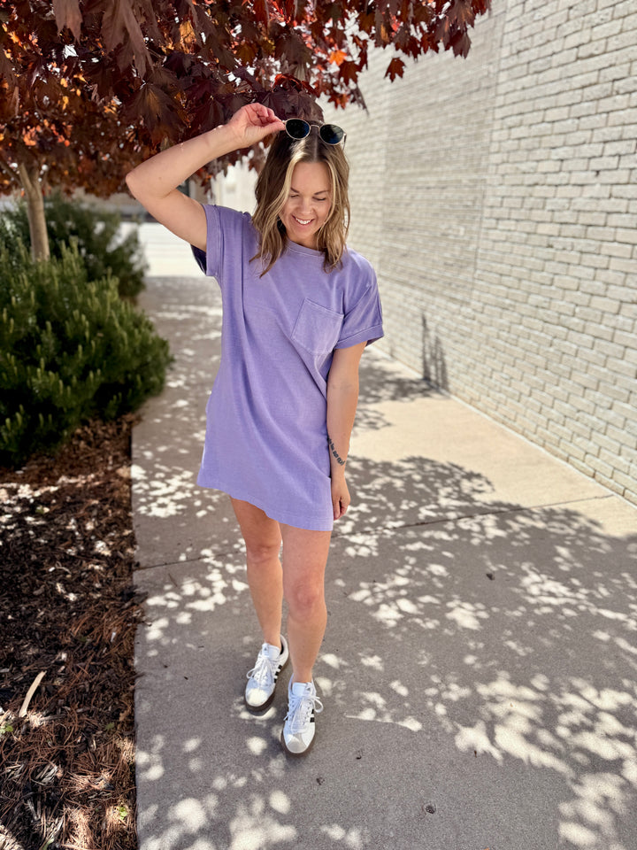 The Desert Dusk T-Shirt Dress
