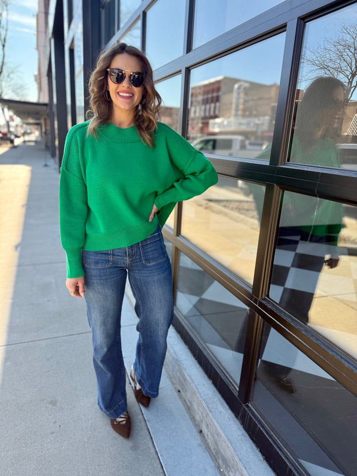 The Jackson Long Sleeve - Green