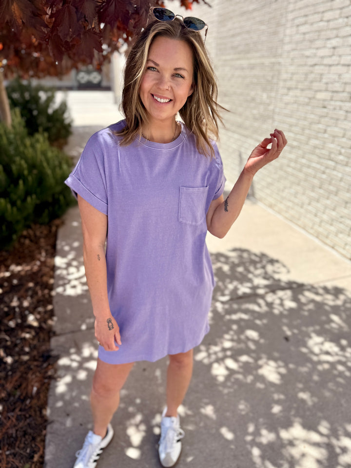 The Desert Dusk T-Shirt Dress