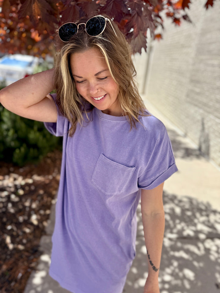 The Desert Dusk T-Shirt Dress