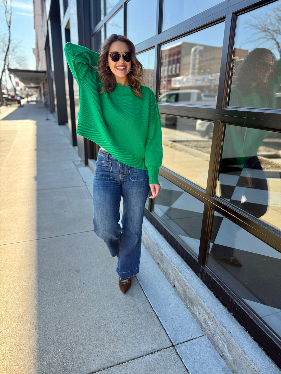 The Jackson Long Sleeve - Green