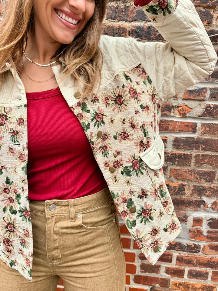 Mila Meadow View Quilted Jacket