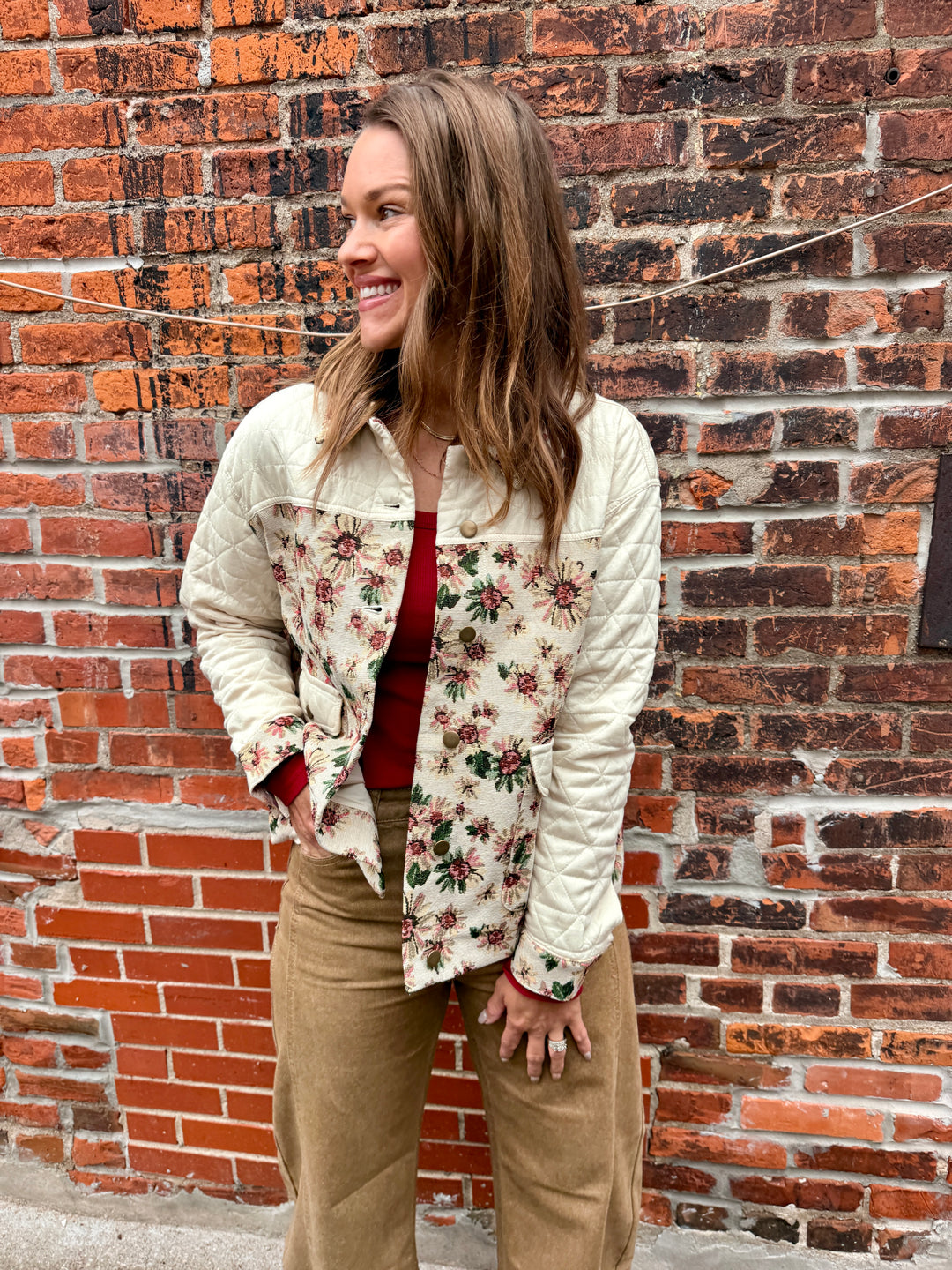 Mila Meadow View Quilted Jacket