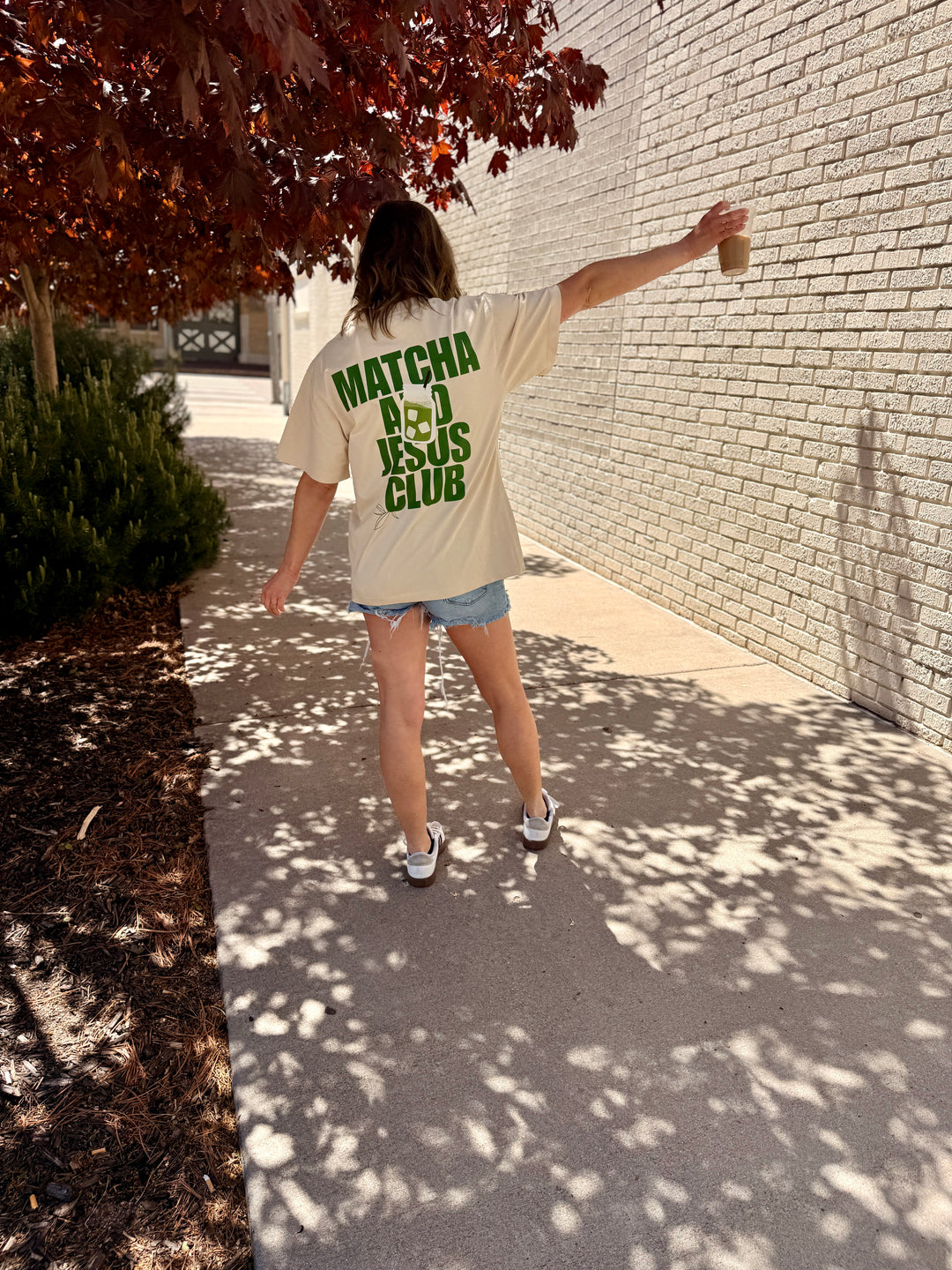 Matcha &amp; Jesus Club Tee