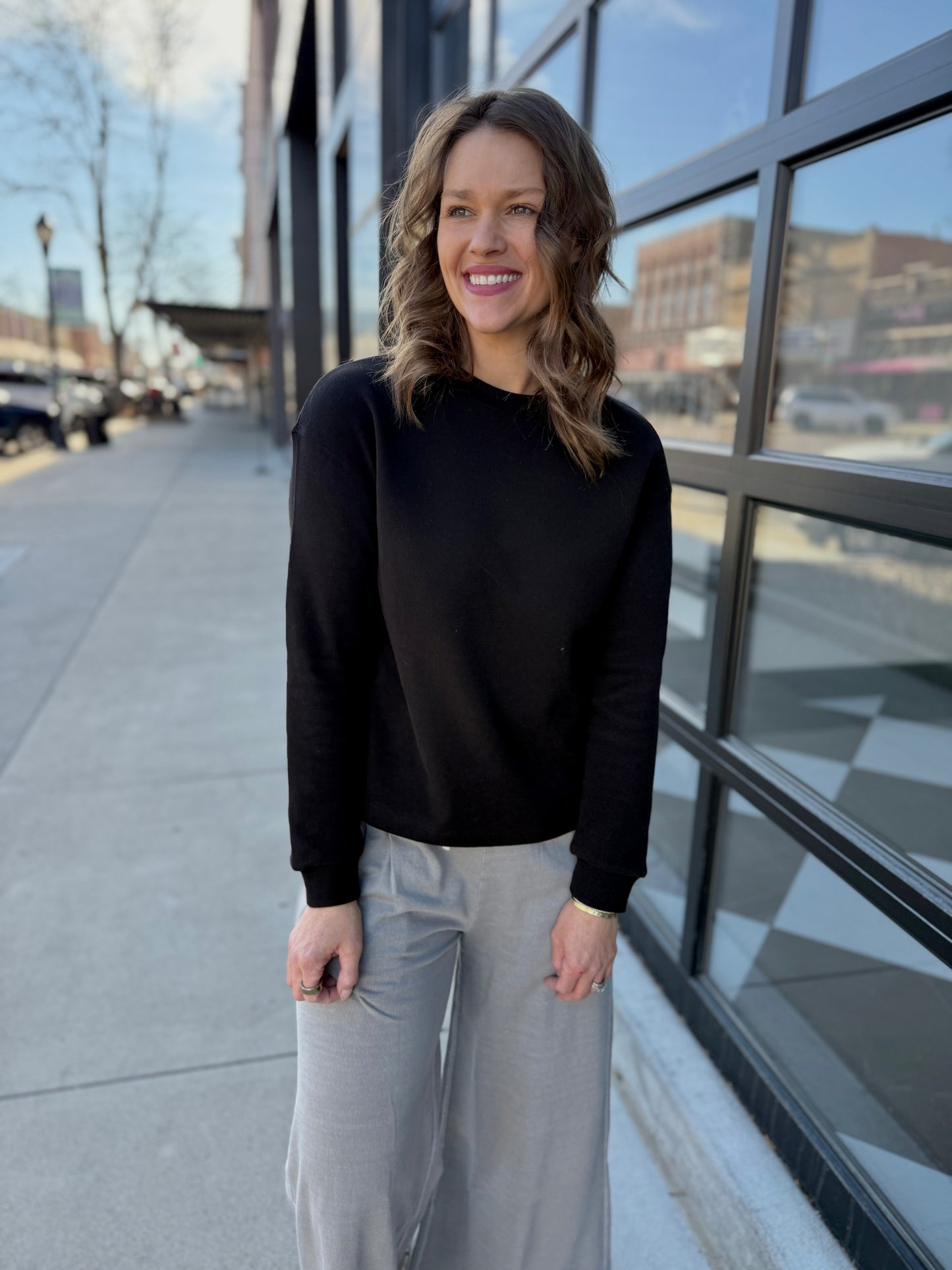 The Sunday Staple Knit - Black