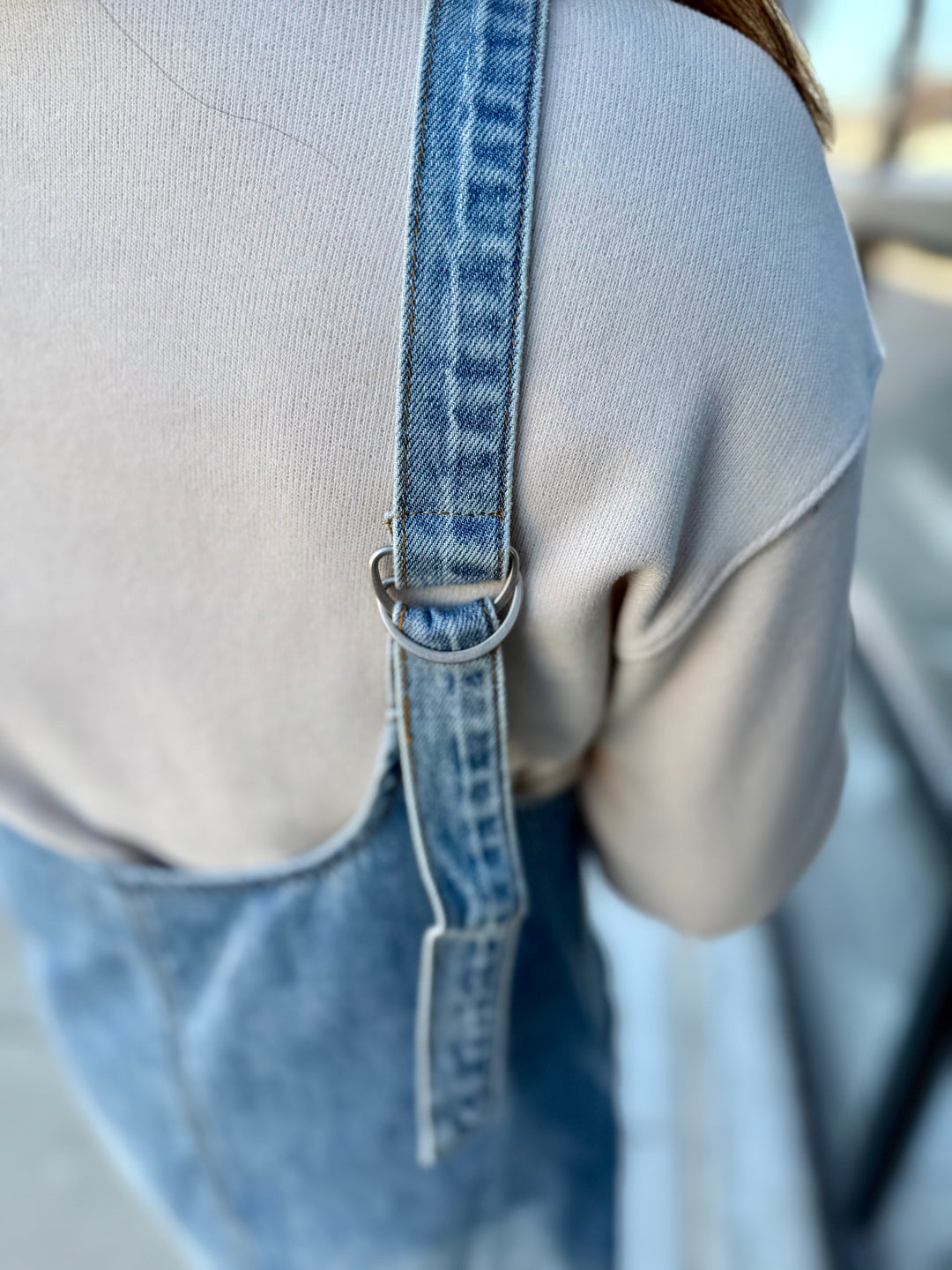 Denim Overall Dress