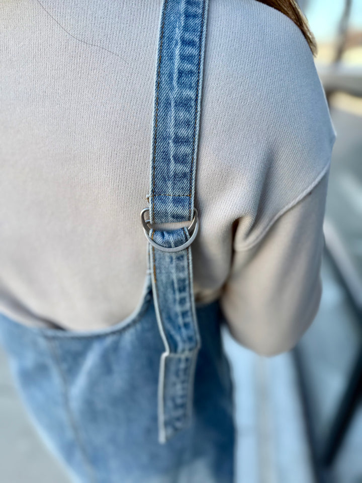 Denim Overall Dress