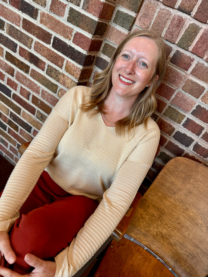 Oatline Pintuck Pullover