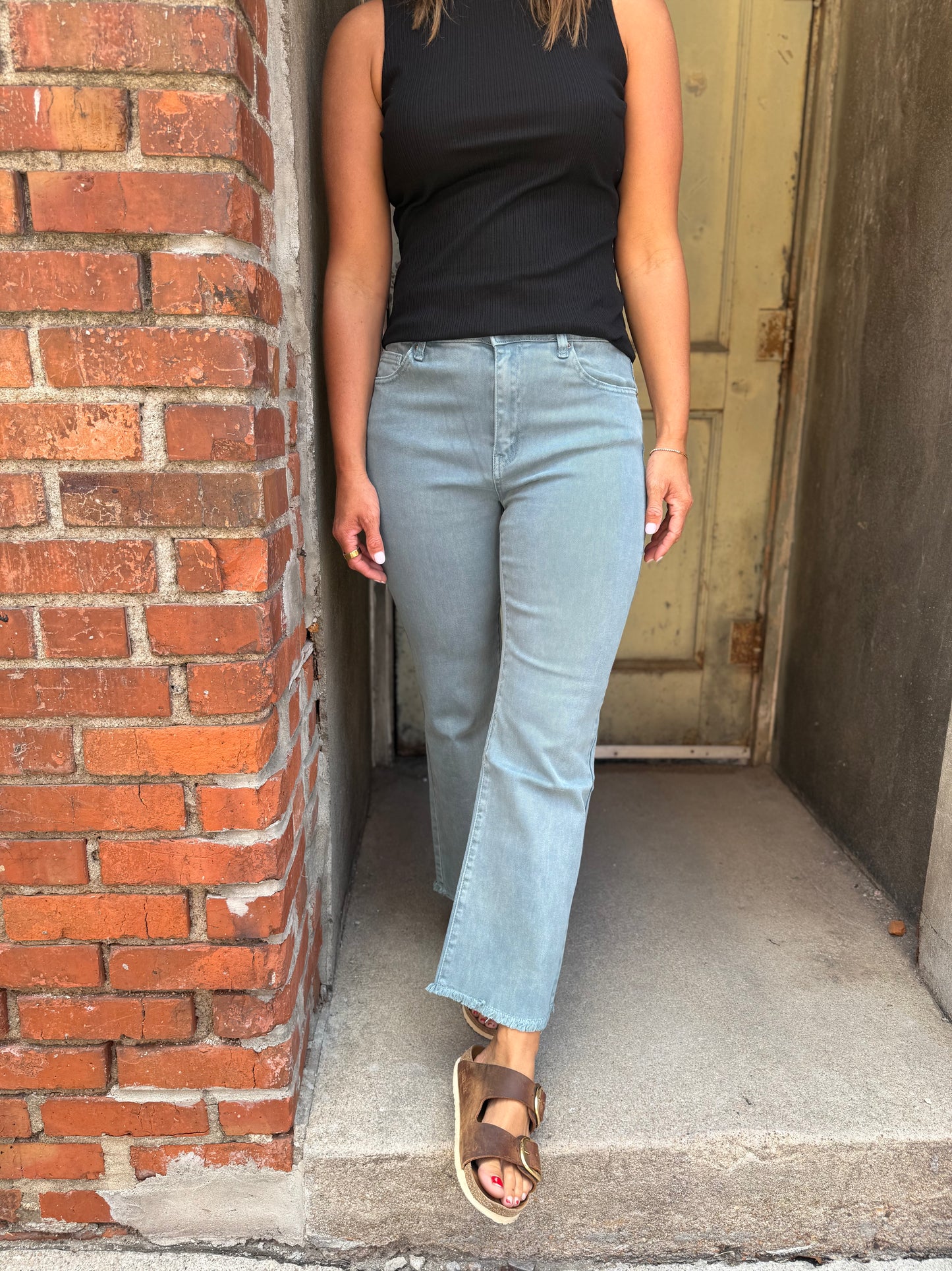 The Maddox Fit -Teal