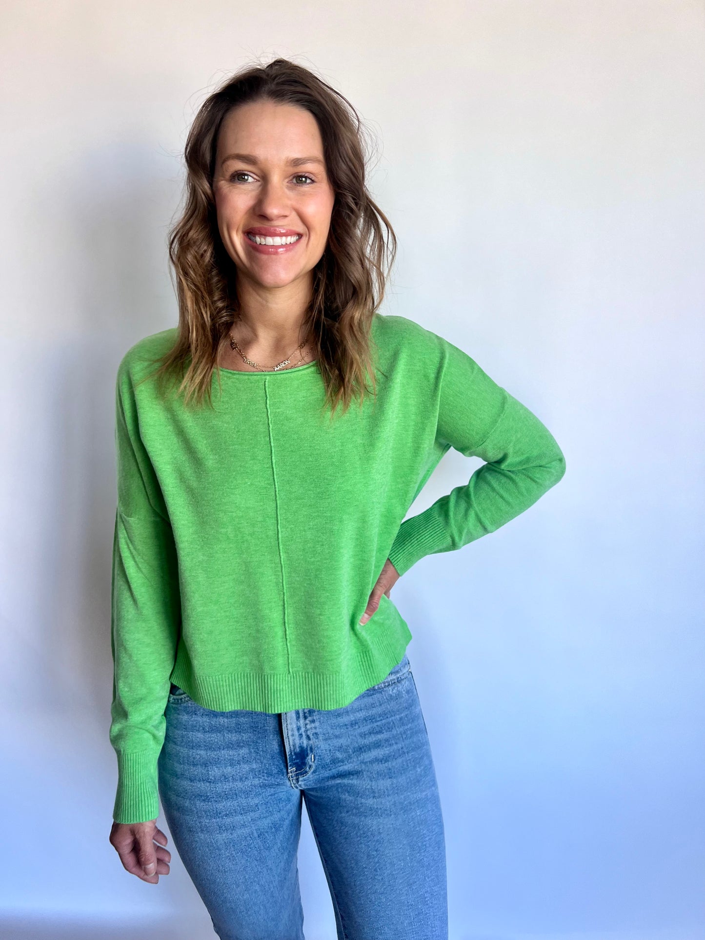 Harper Sweater - Green