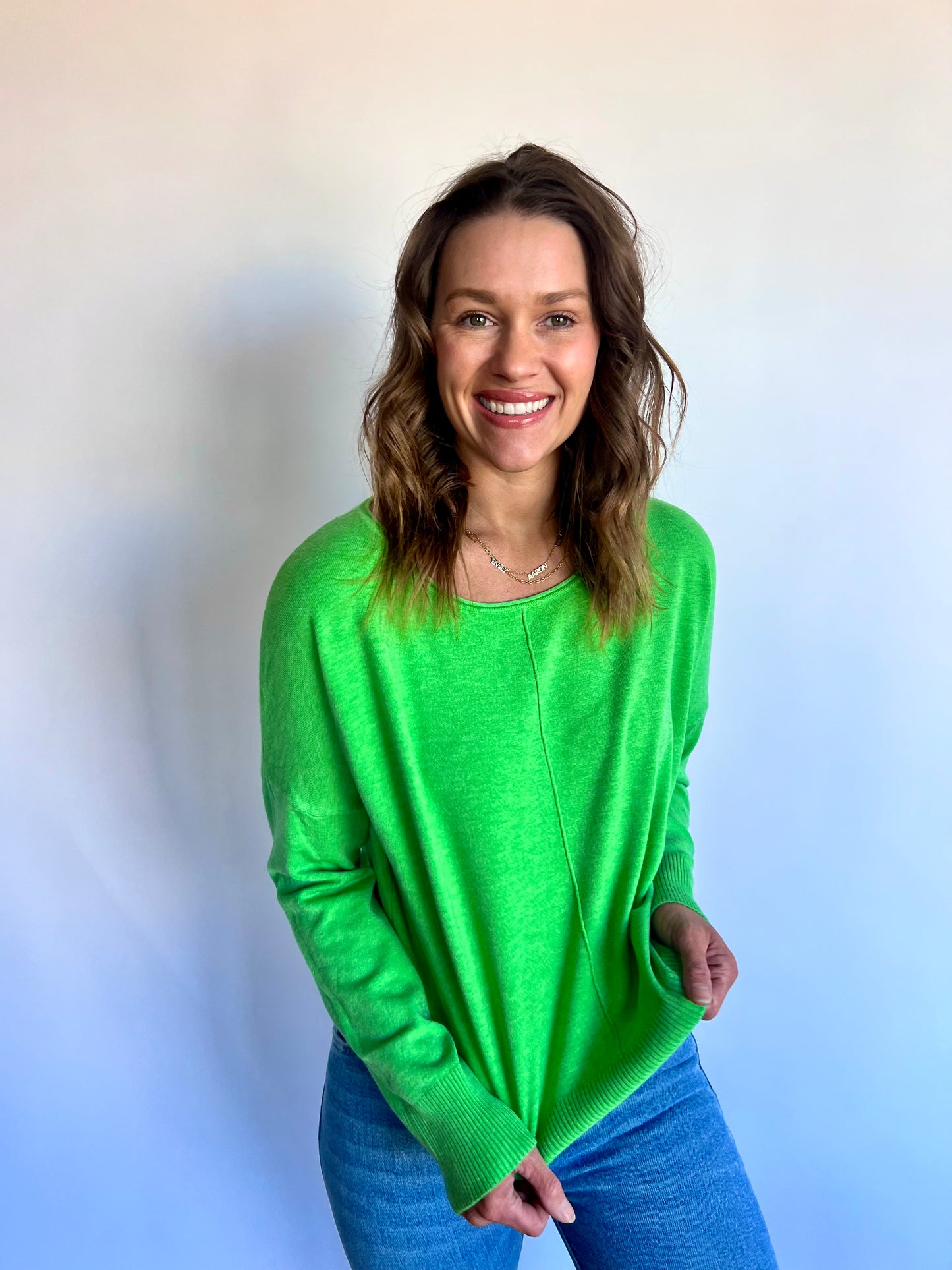 Harper Sweater - Green