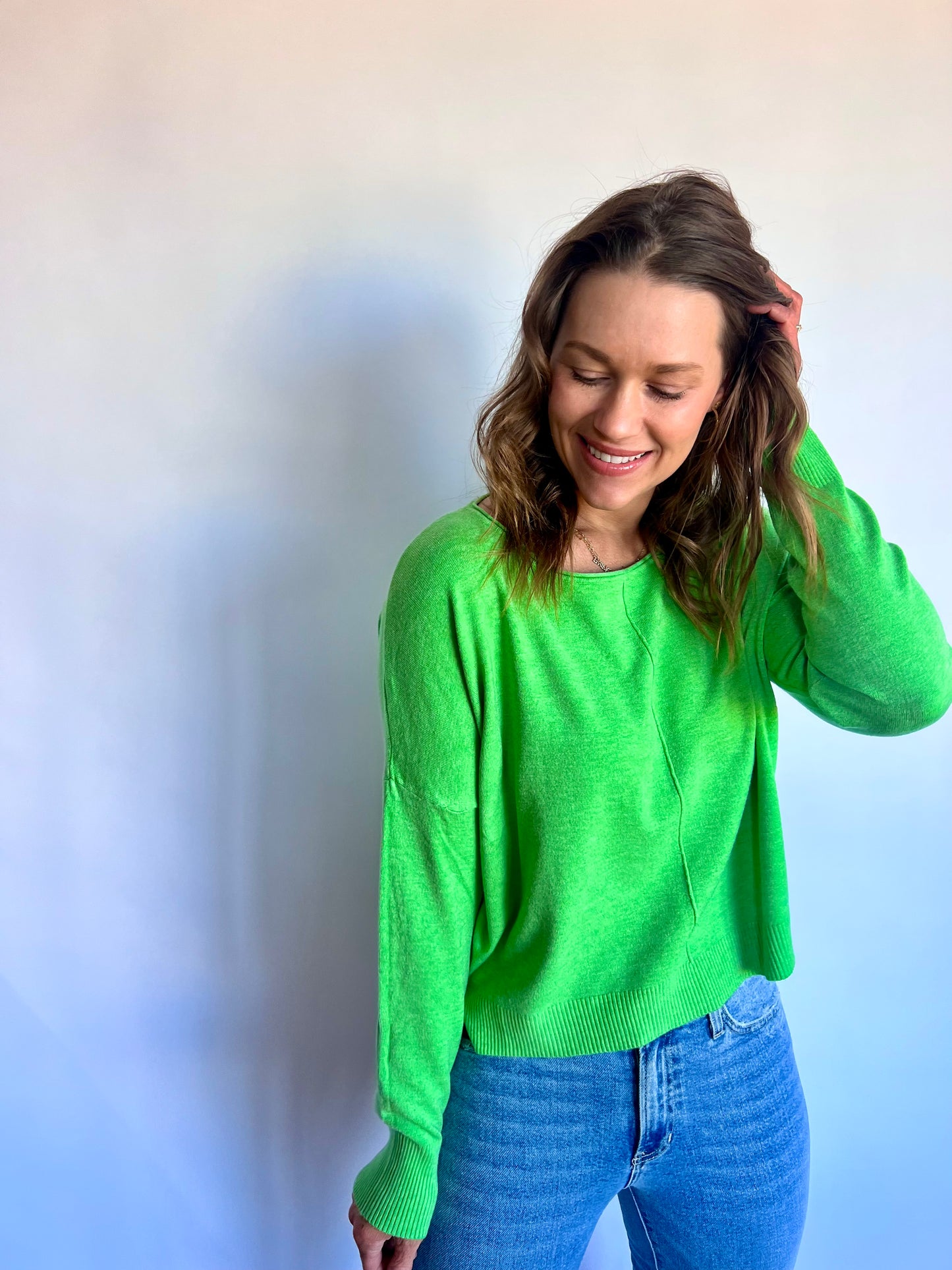 Harper Sweater - Green