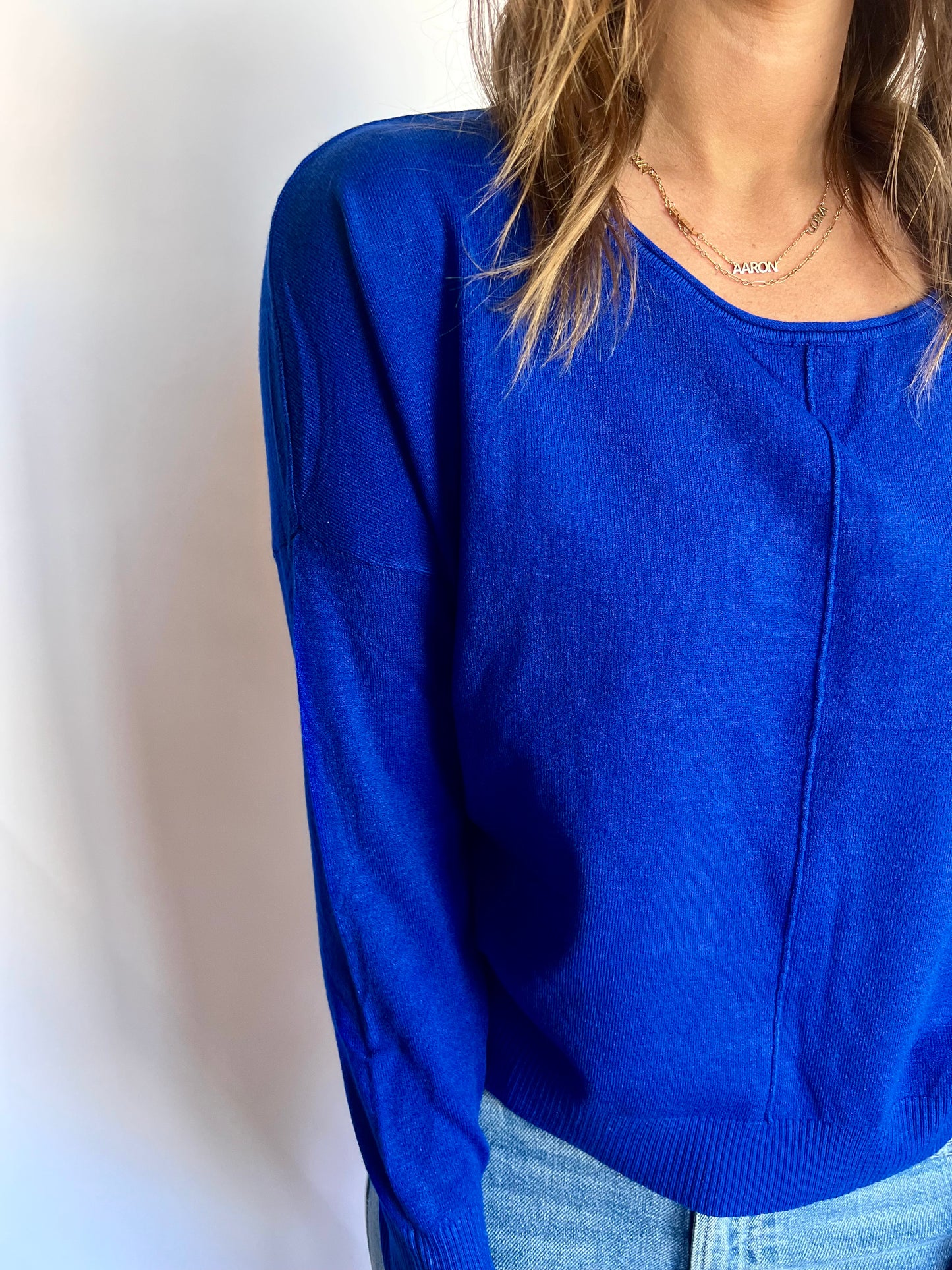 Harper Sweater - Blue