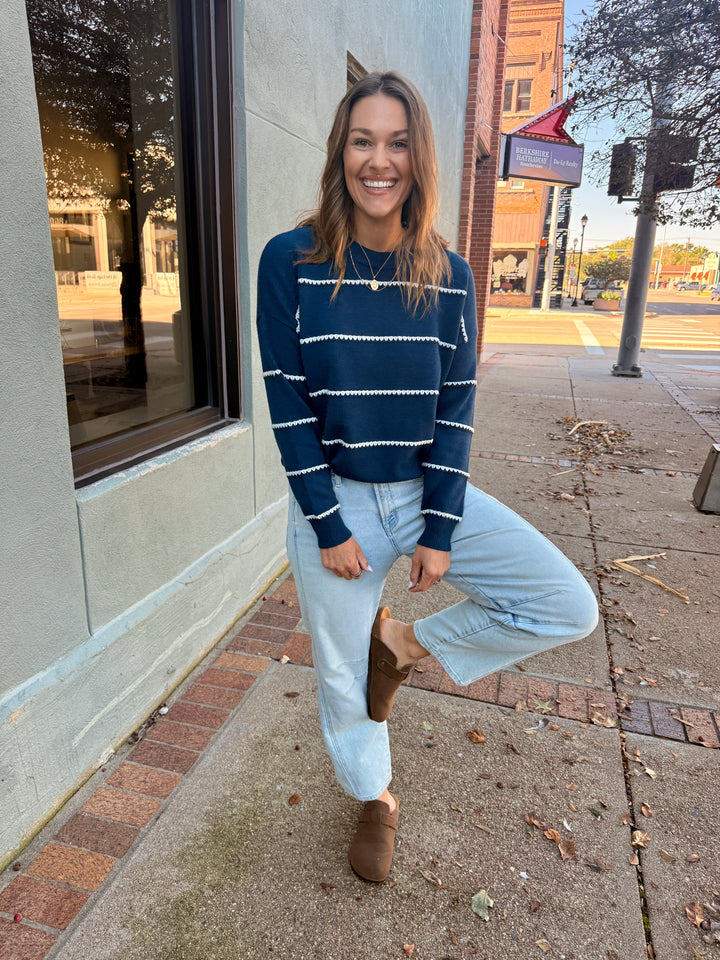 Mary Teal Sweater