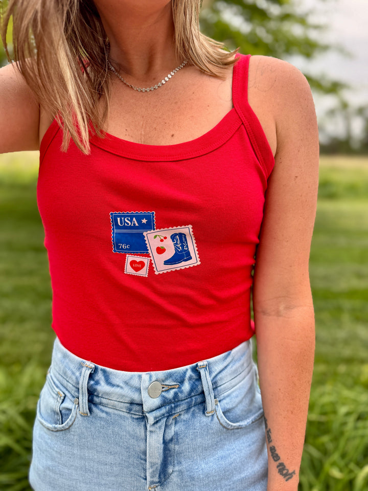 USA Stamp Tank