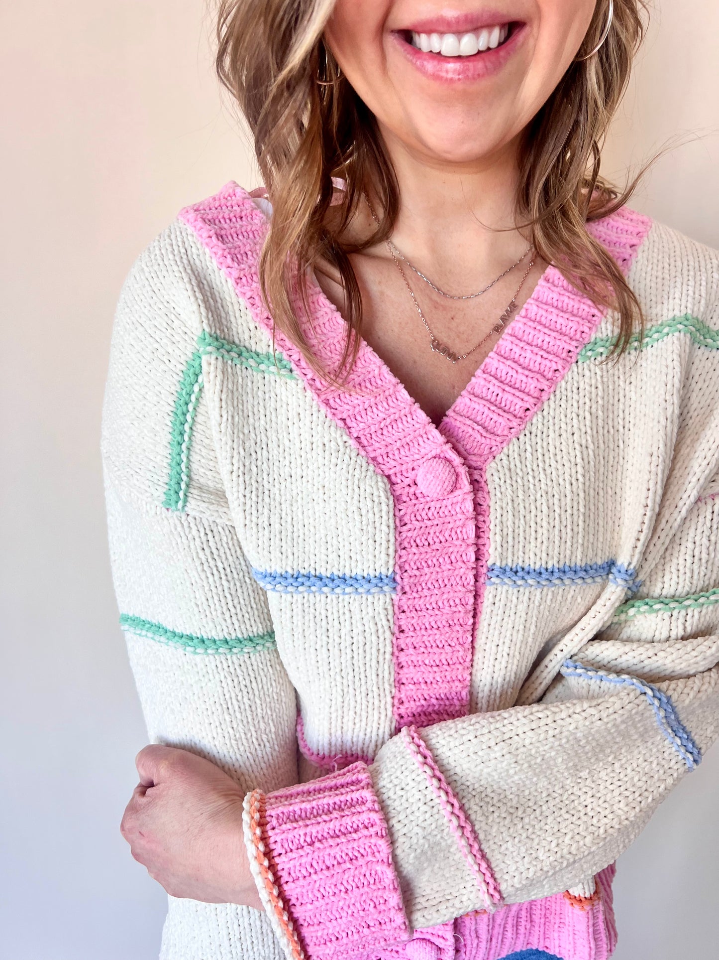 Steer Me Right Stripe Cardigan