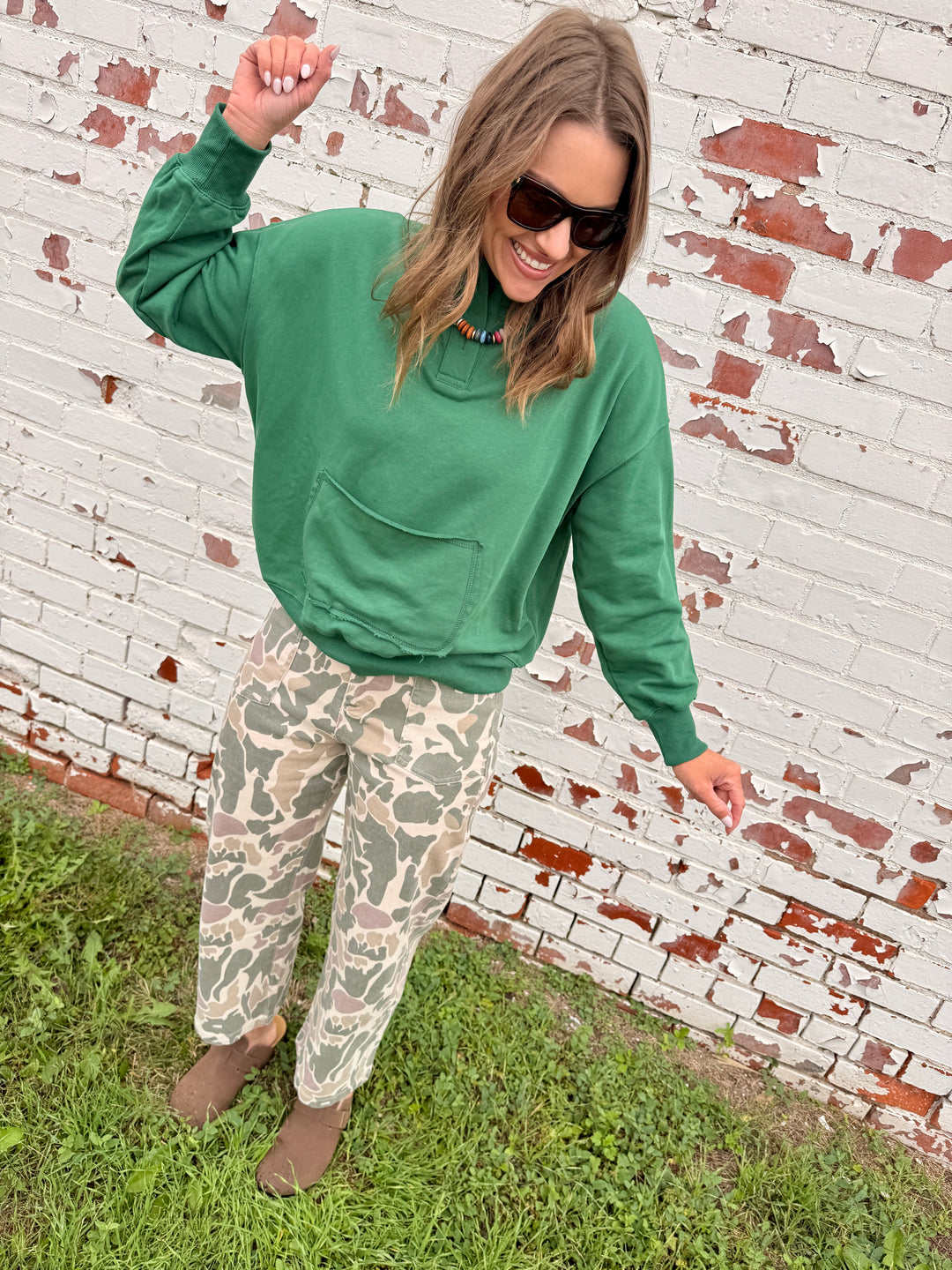 Vance Pullover - Green