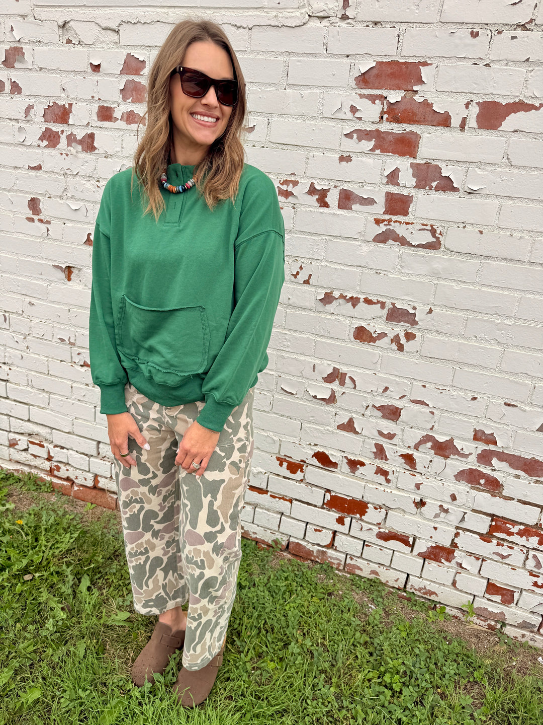 Vance Pullover - Green