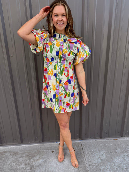 The Garden Party Mini Dress