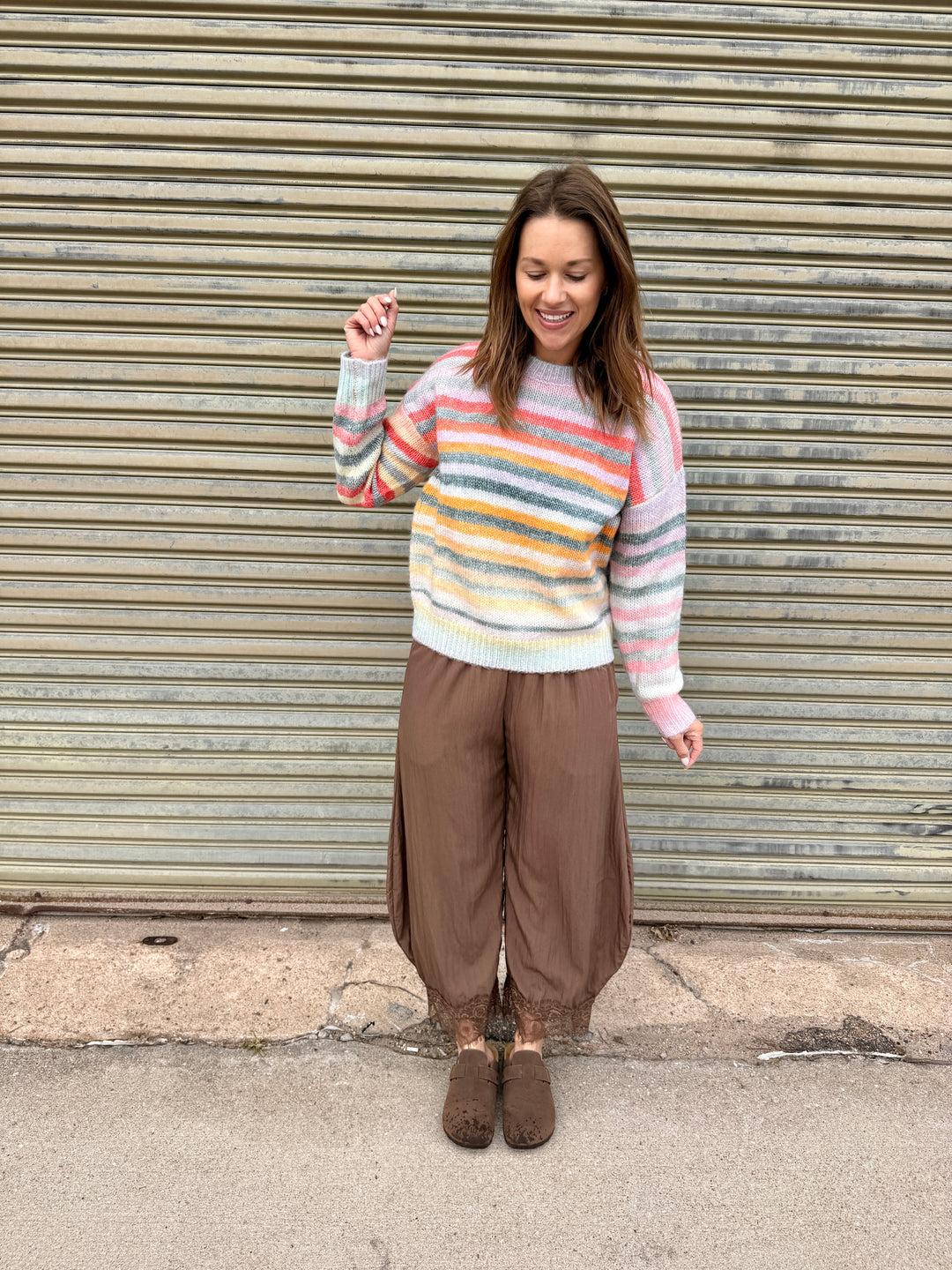 The Prism Stripe Cozy Pullover