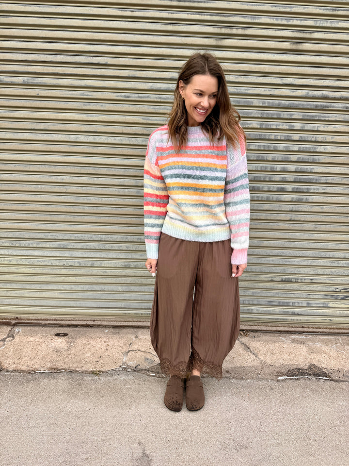 The Prism Stripe Cozy Pullover