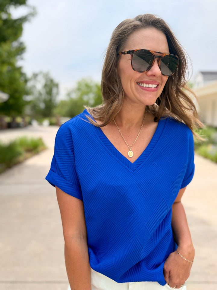 Sadie Top - Blue