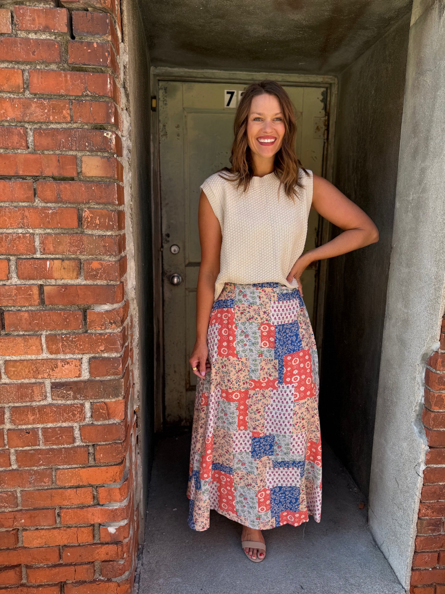 Bradyn Print Skirt
