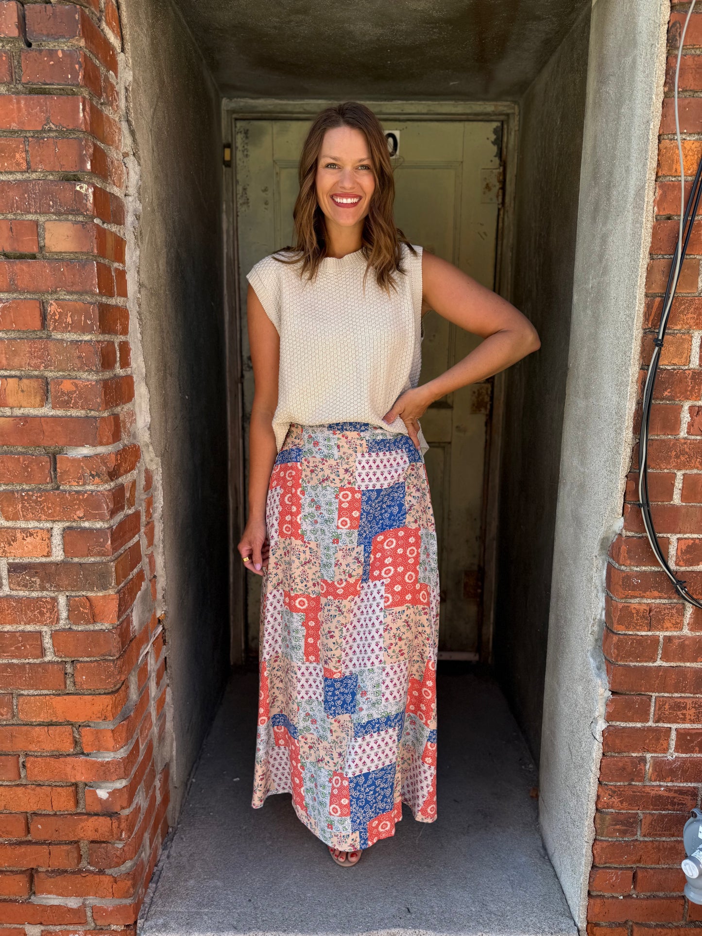 Bradyn Print Skirt