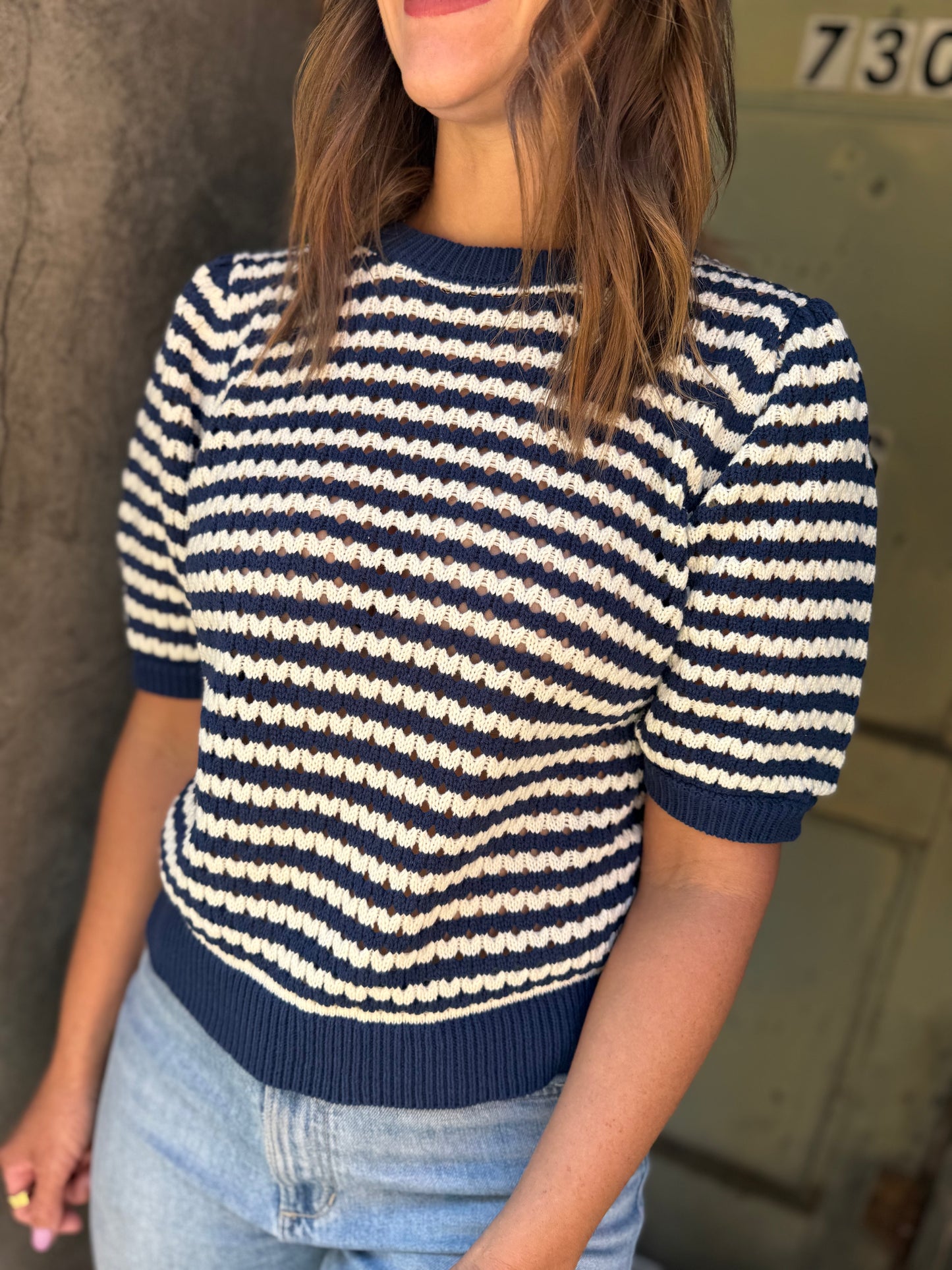 Harbor Breeze Crochet Sweater
