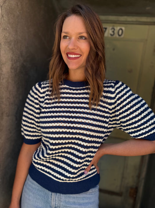 Harbor Breeze Crochet Sweater