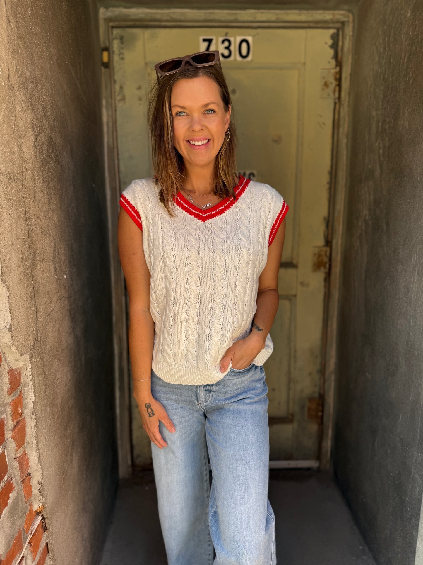 The Emery Knit Sweater Vest