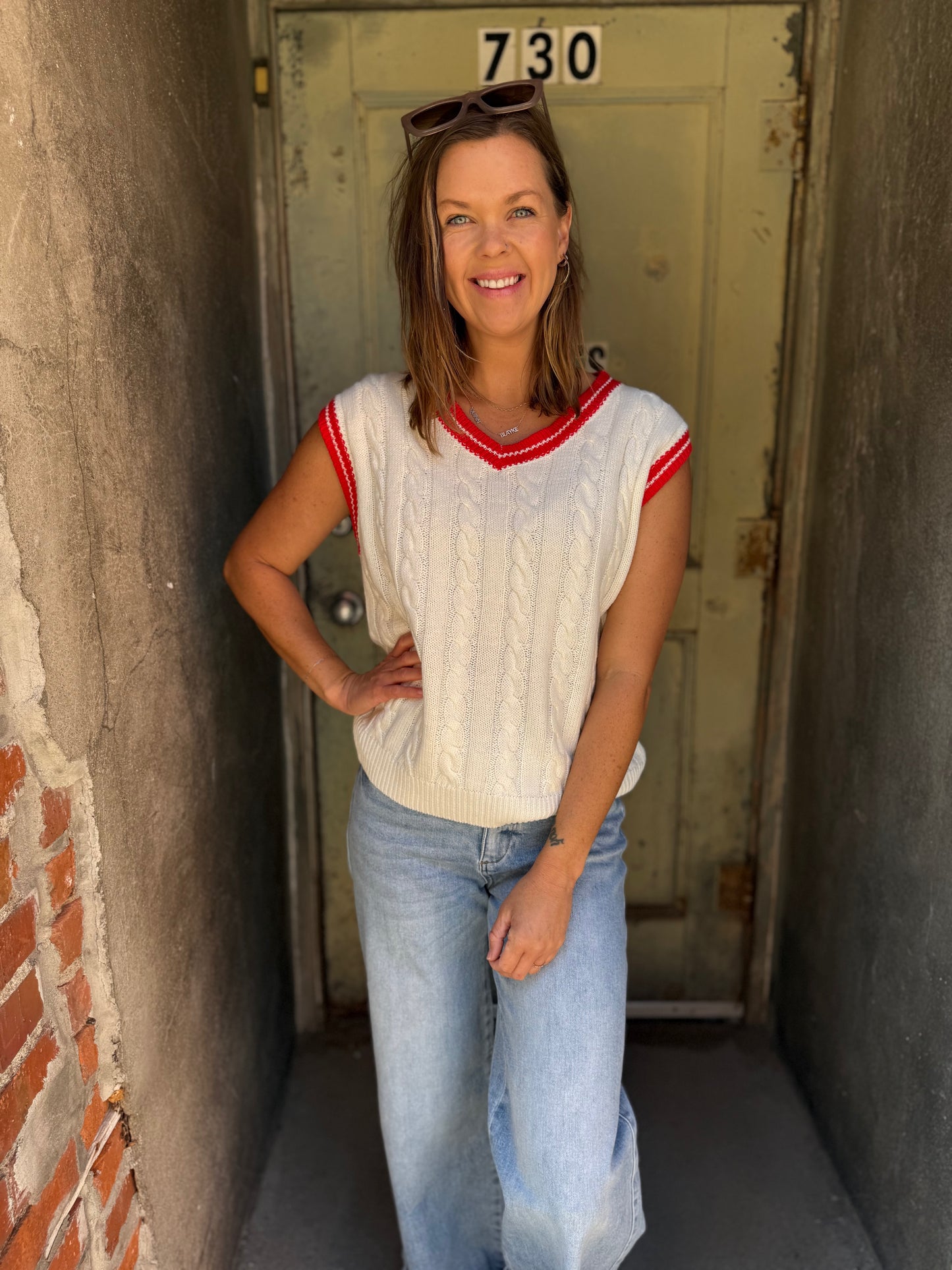 The Emery Knit Sweater Vest