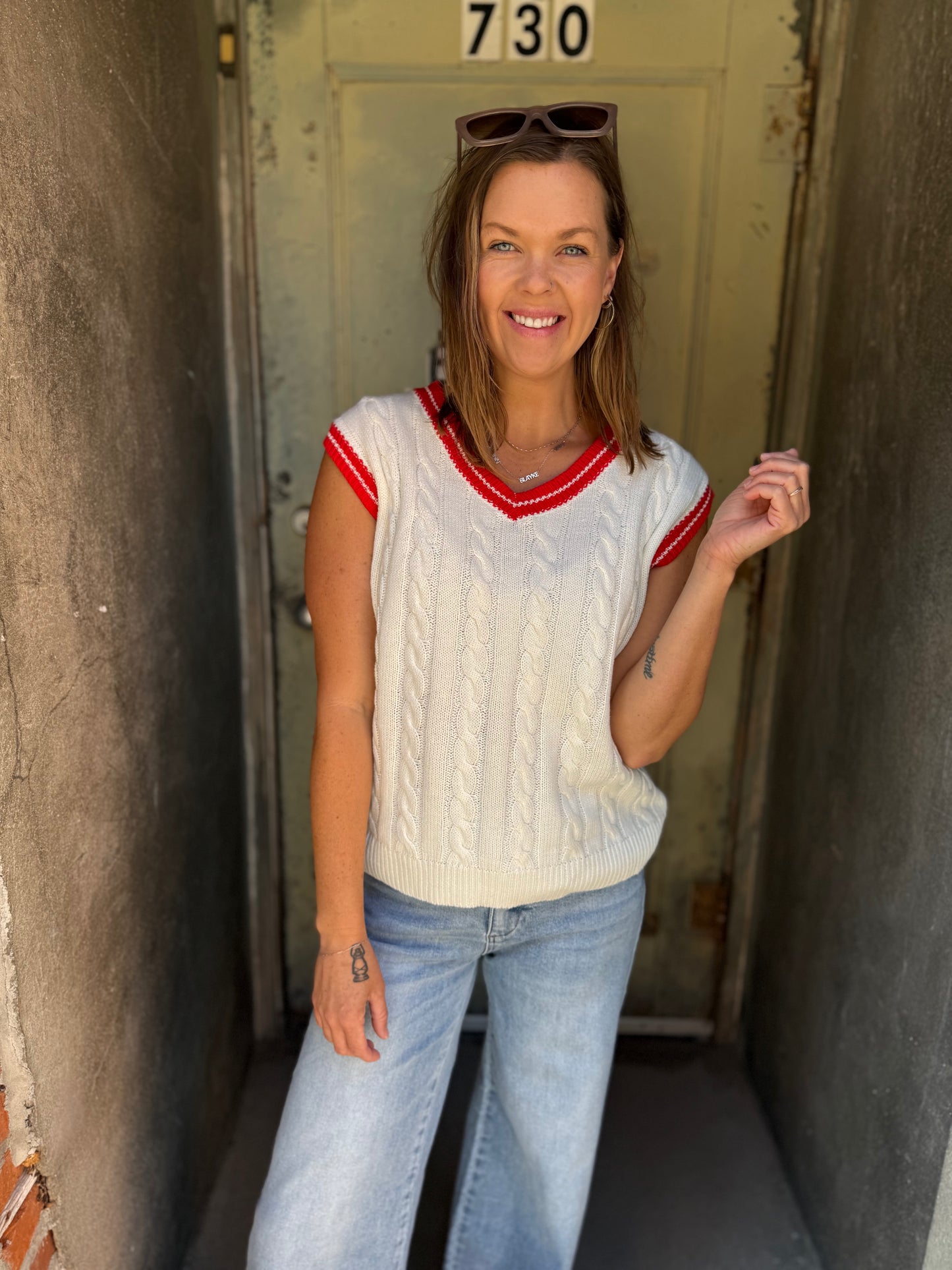 The Emery Knit Sweater Vest