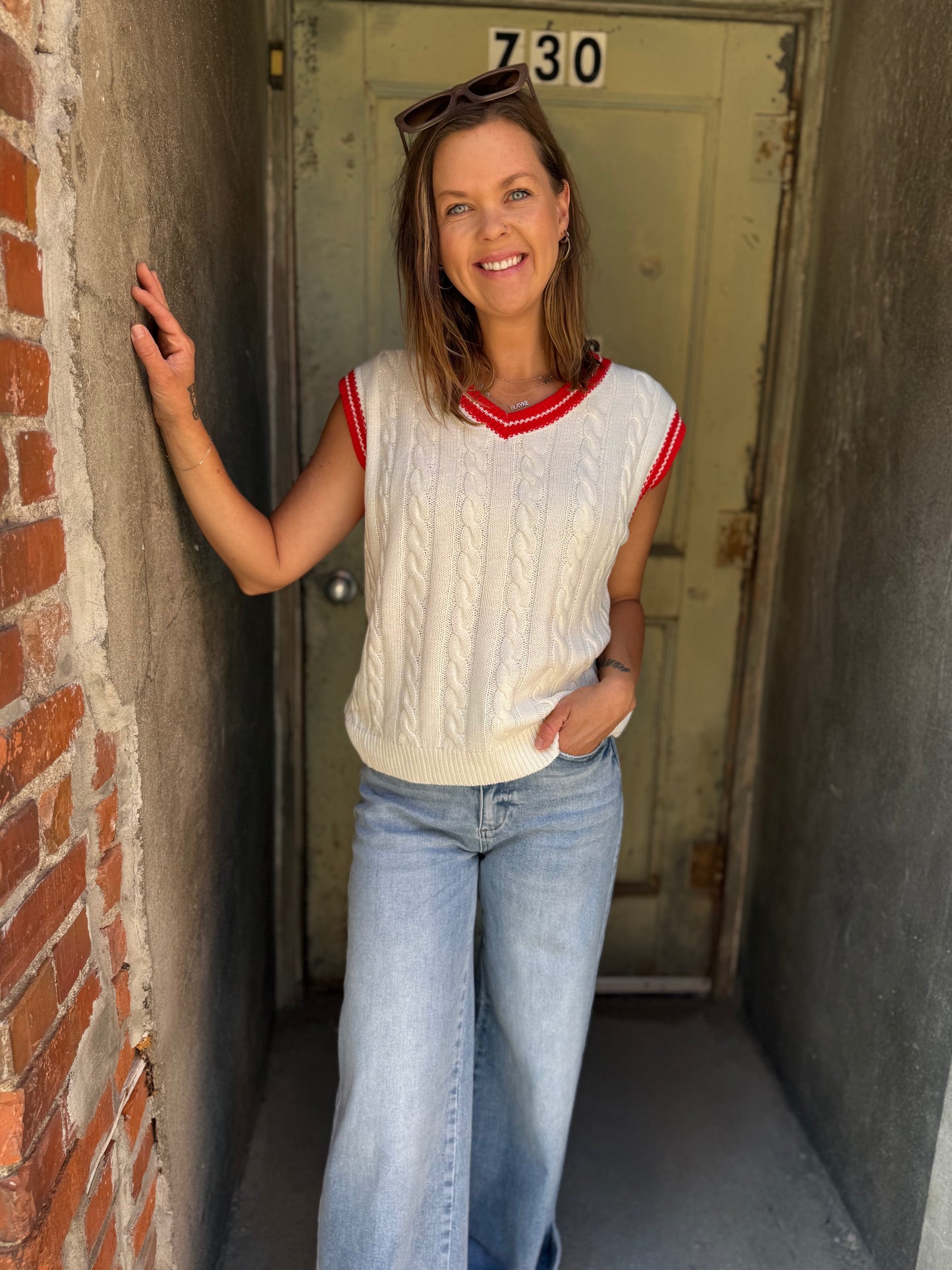 The Emery Knit Sweater Vest