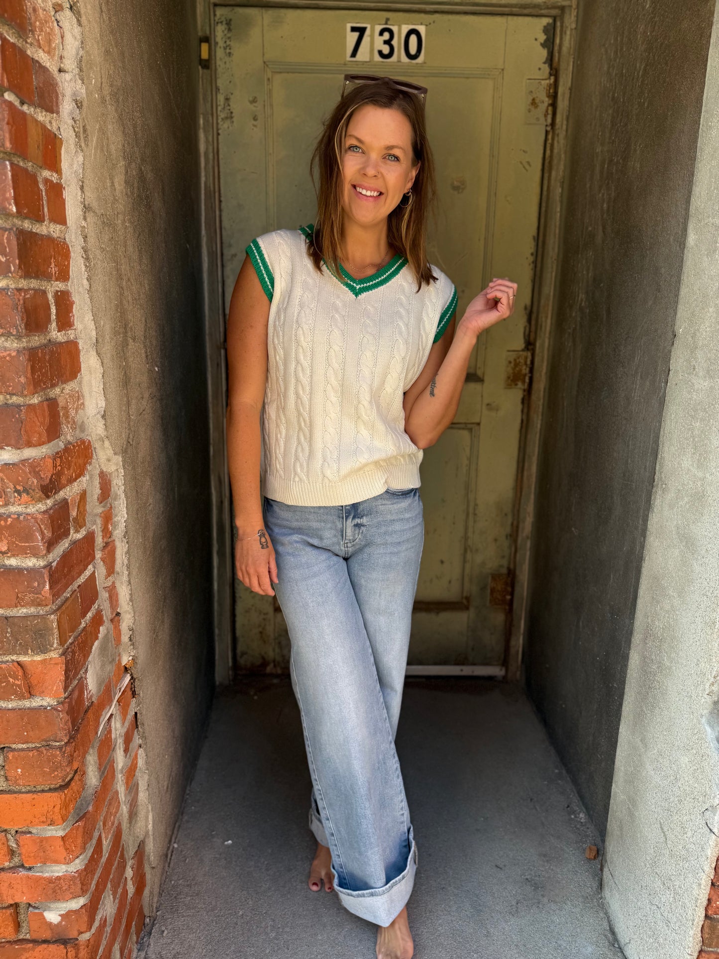 The Emery Knit Sweater Vest