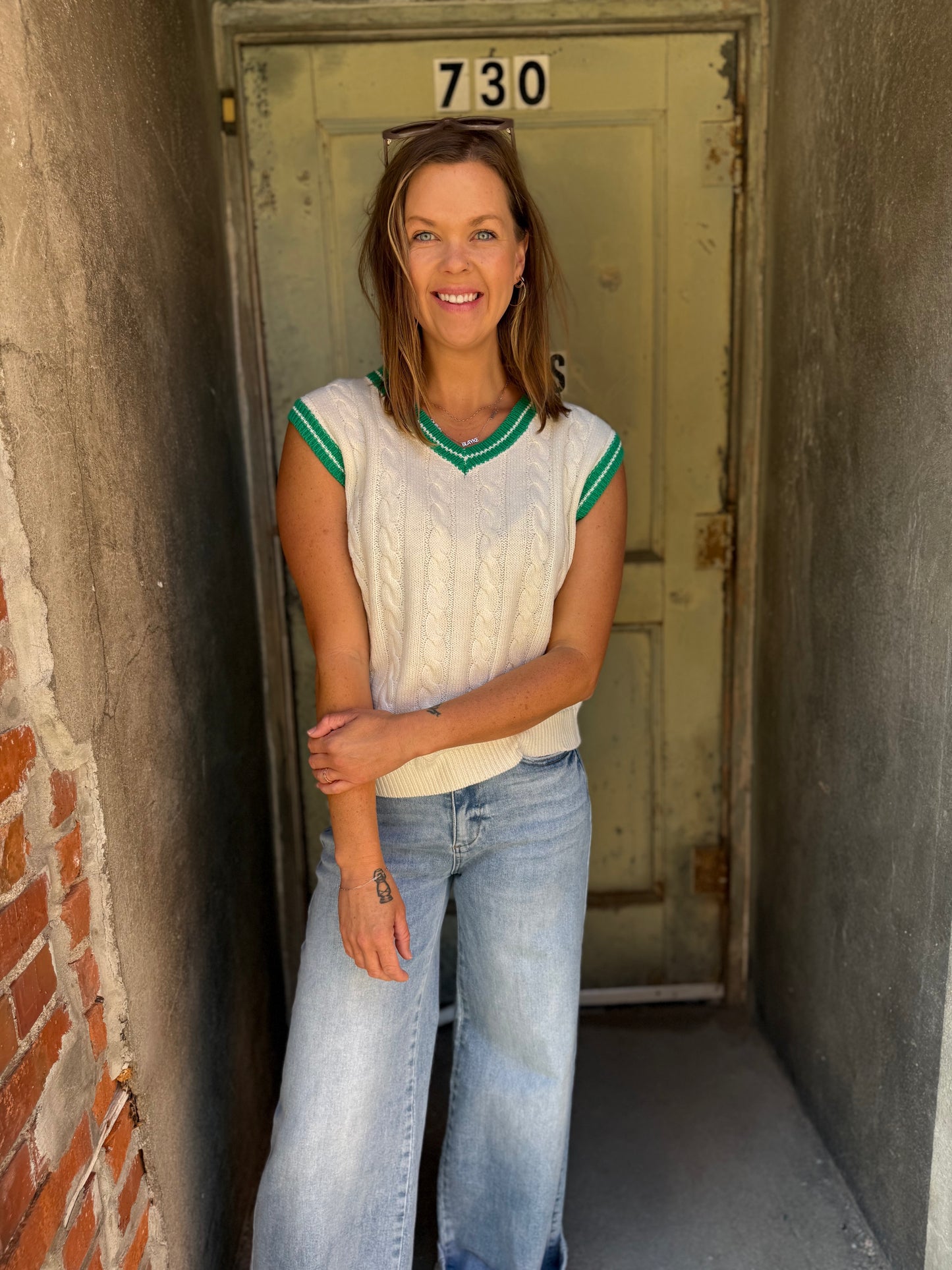 The Emery Knit Sweater Vest