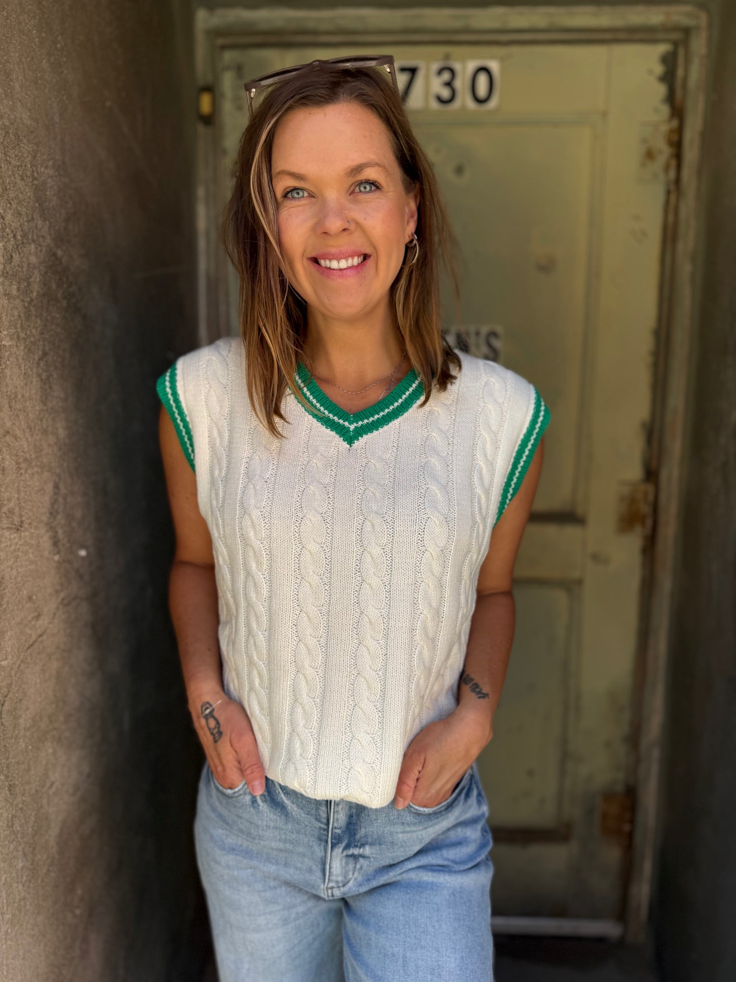 The Emery Knit Sweater Vest