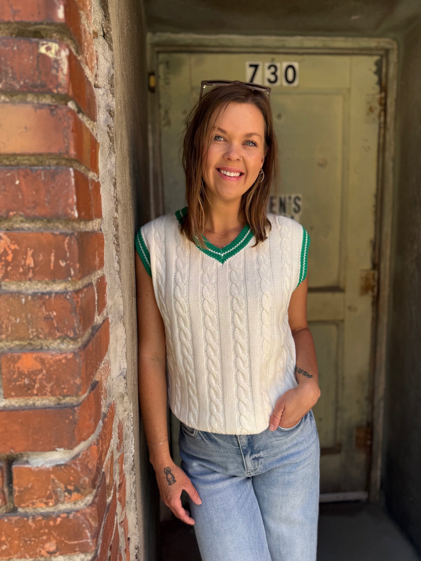 The Emery Knit Sweater Vest