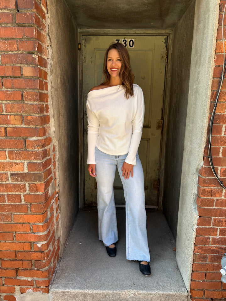 Lula Off-Shoulder Thermal Top