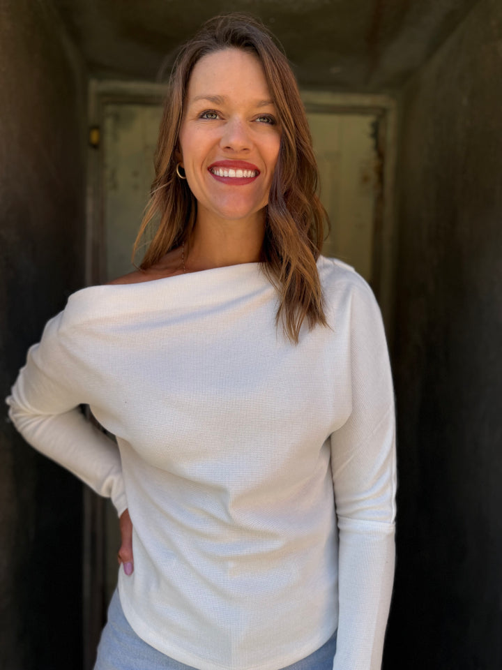 Lula Off-Shoulder Thermal Top