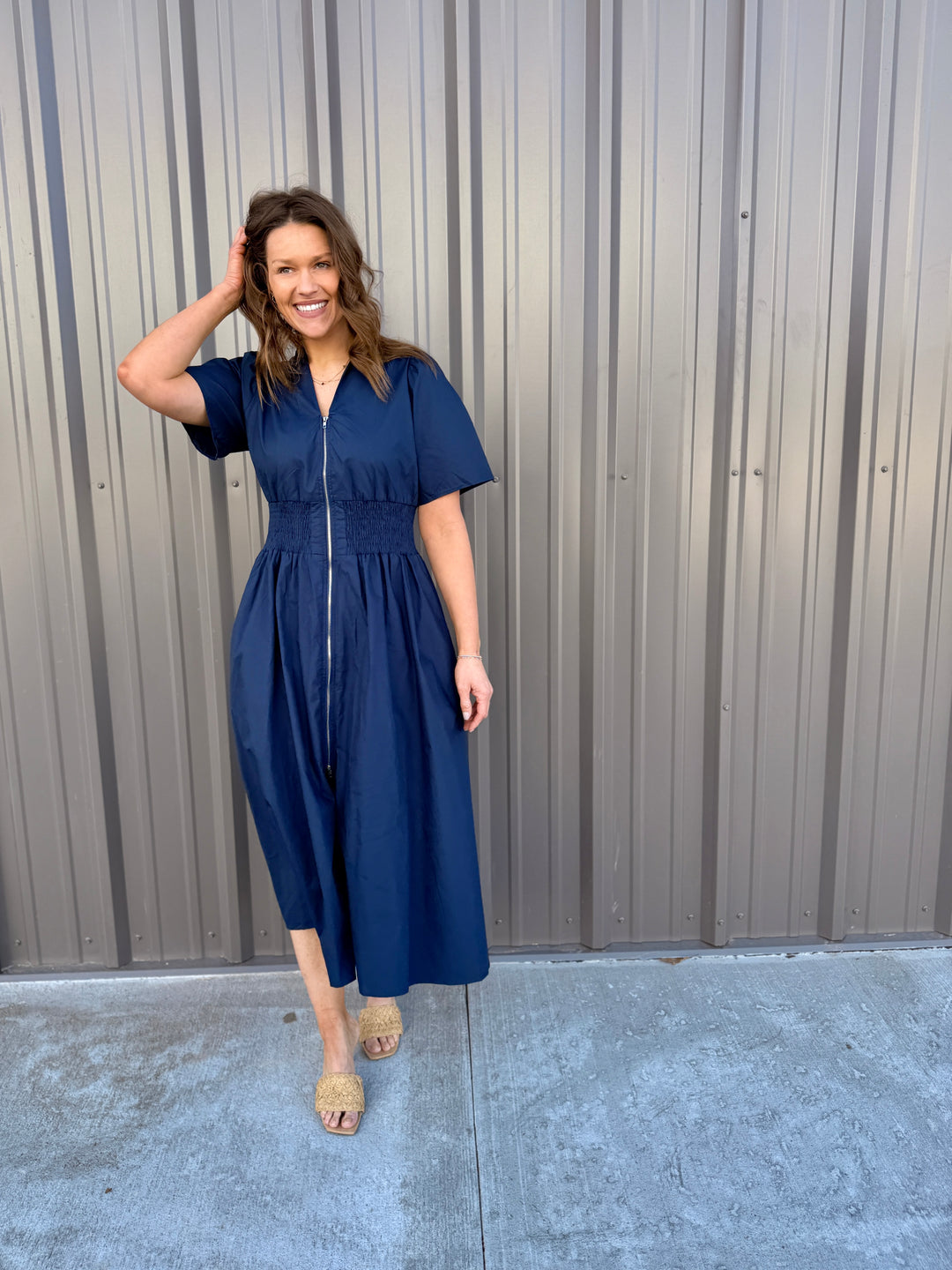 Take Me Anywhere Midi Dress