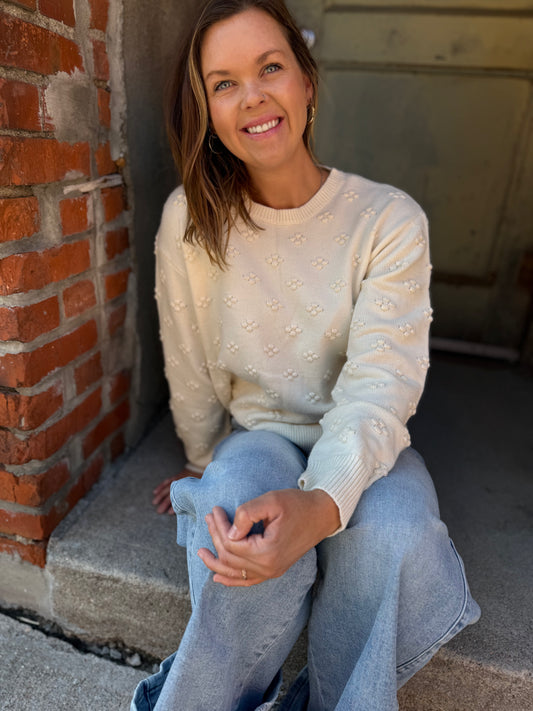 Sugarcloud Pom Pom Sweater